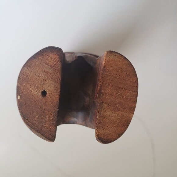 hand Carved Wooden Statue, 6" tall - Picture 11 of 14